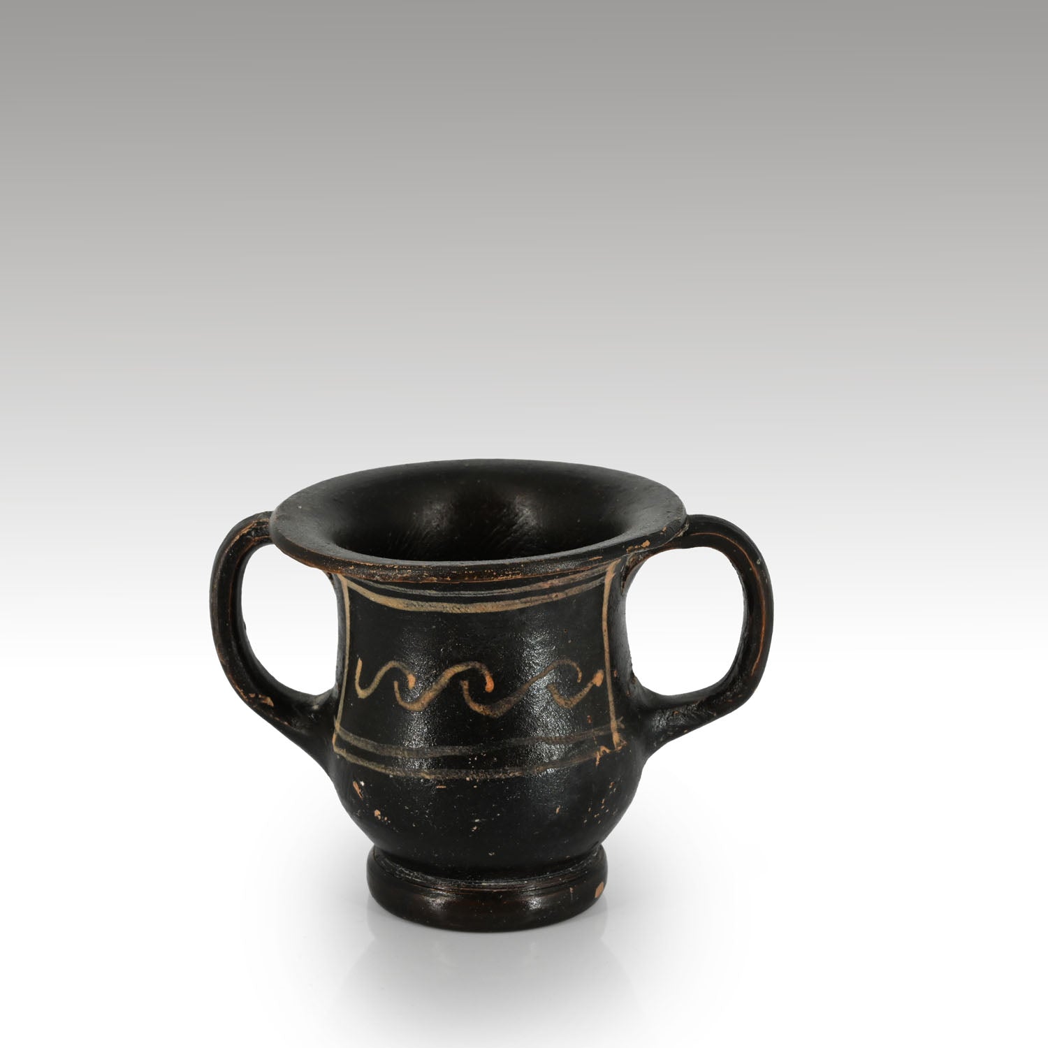 An Apulian Xenonware Miniature Kantharos, ca. 4th century BCE