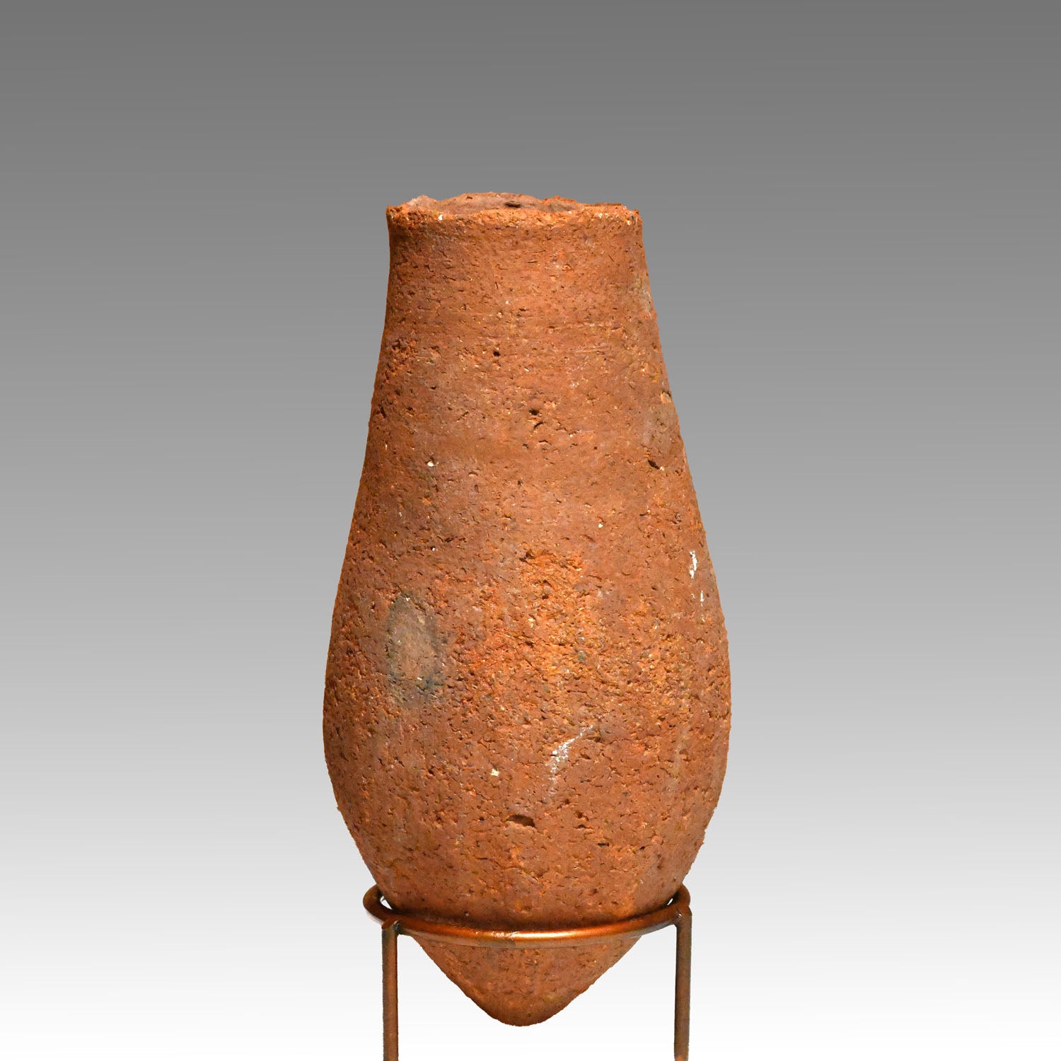 A Published Egyptian Nile Clay Grain Measure Vessel, New Kingdom, ca. 1550 - 1069 BCE
