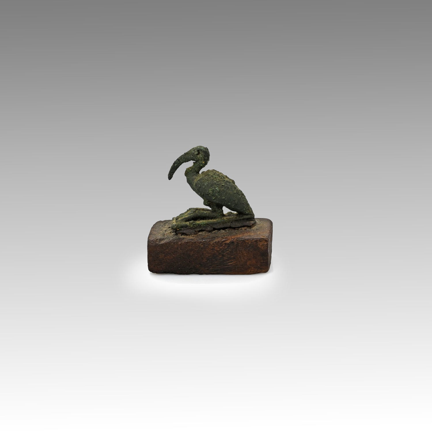An Egyptian Bronze Ibis, Late Period, ca. 664 - 332 BCE