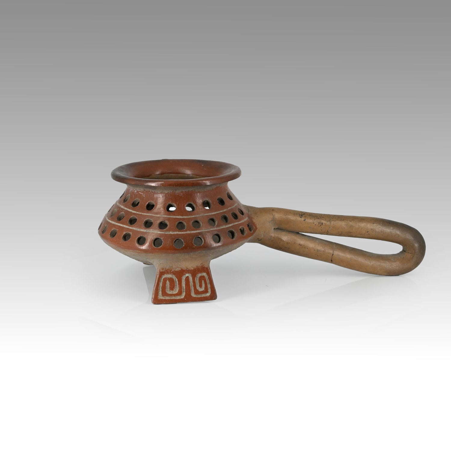 An Aztec Ceramic Incensario, Late Postclassic period, ca. 1350–1521 CE