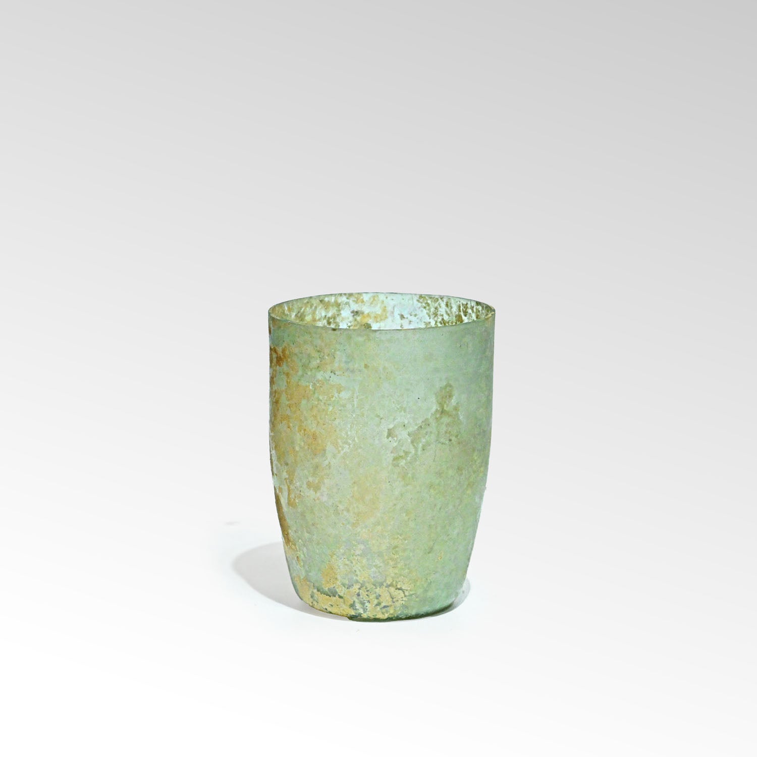 Roman glass beaker, Roman Imperial Period, ca. 1st century CE