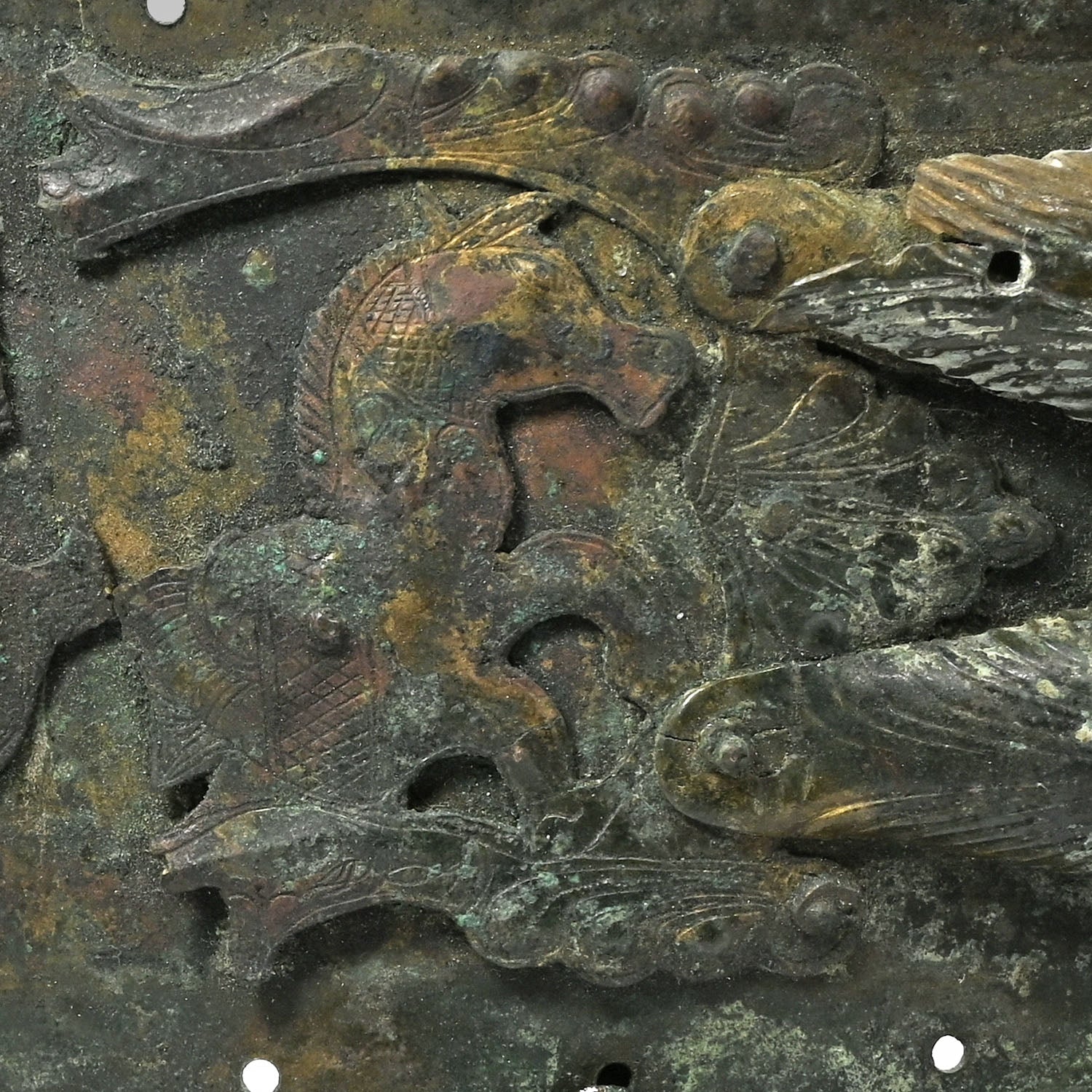 A Roman/Samnite Bronze Gladiator Belt Fragment, ca. 350–325 BCE