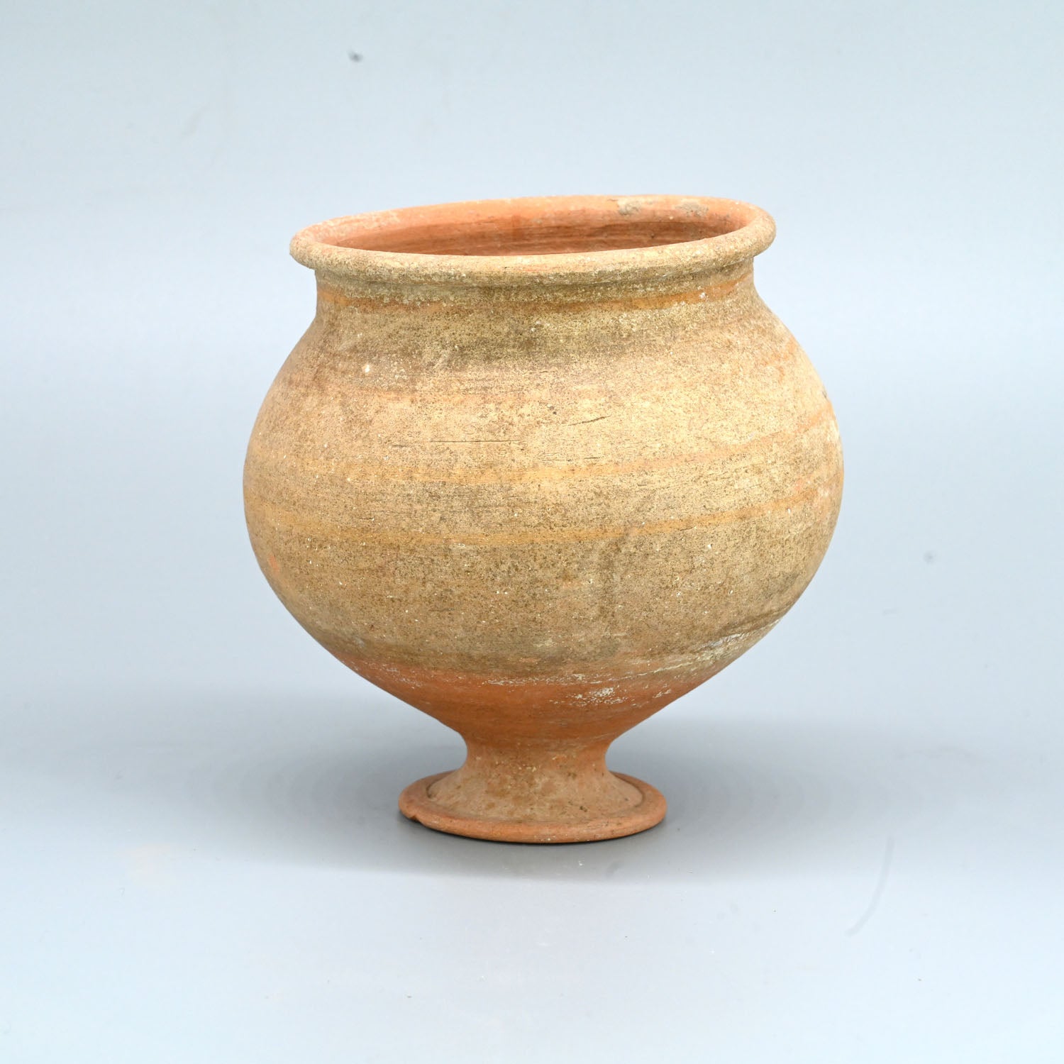 A Levantine Clay Footed Vessel, , ca. early second millennium BCE