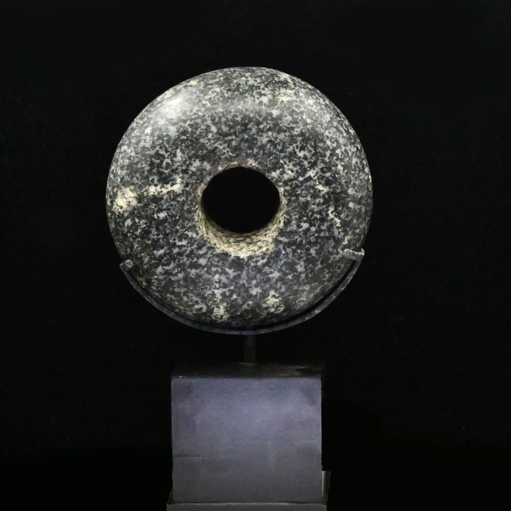 A Large Egyptian Diorite Rotary Grinding Stone, Old Kingdom, ca. 2543-1980 BCE