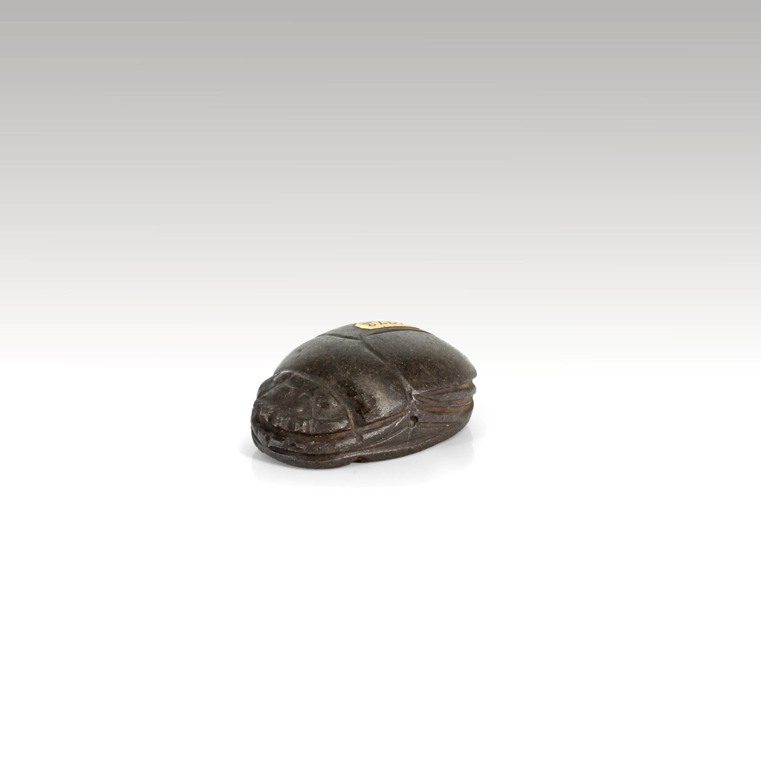 A Published Egyptian Basalt Heart Scarab, New Kingdom, 20th Dynasty, ca. 1196 - 1070 BCE
