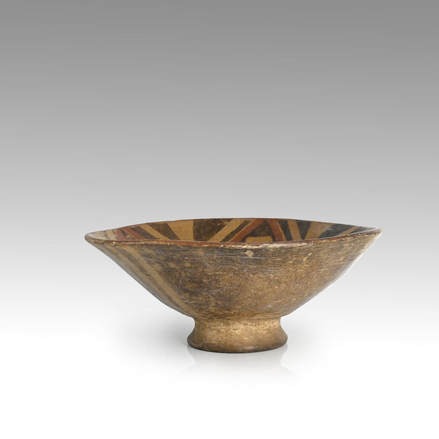 A Carchi-Narino Polychrome Decorated Bowl, ca. 1000 - 1250 CE
