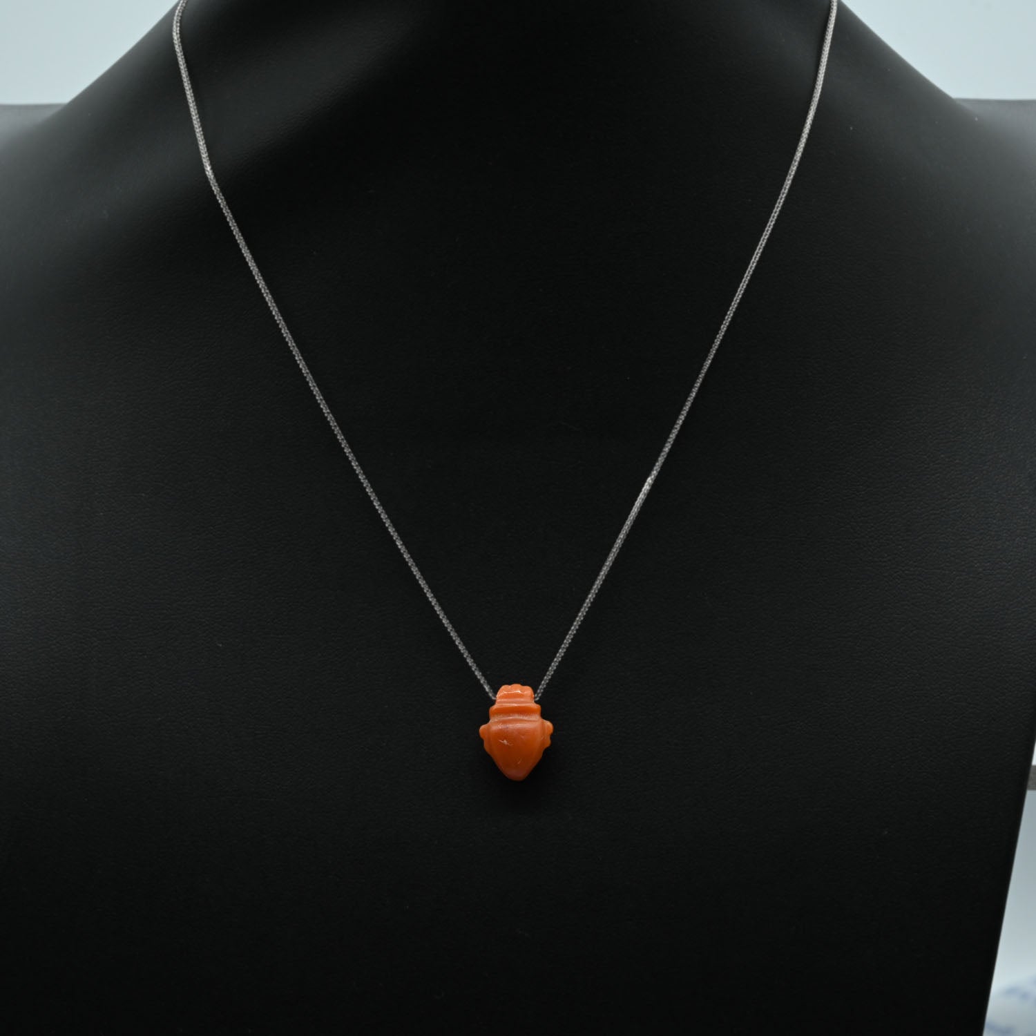 An Egyptian Carnelian Heart Amulet, New Kingdom, ca. 1550 - 1295 BCE