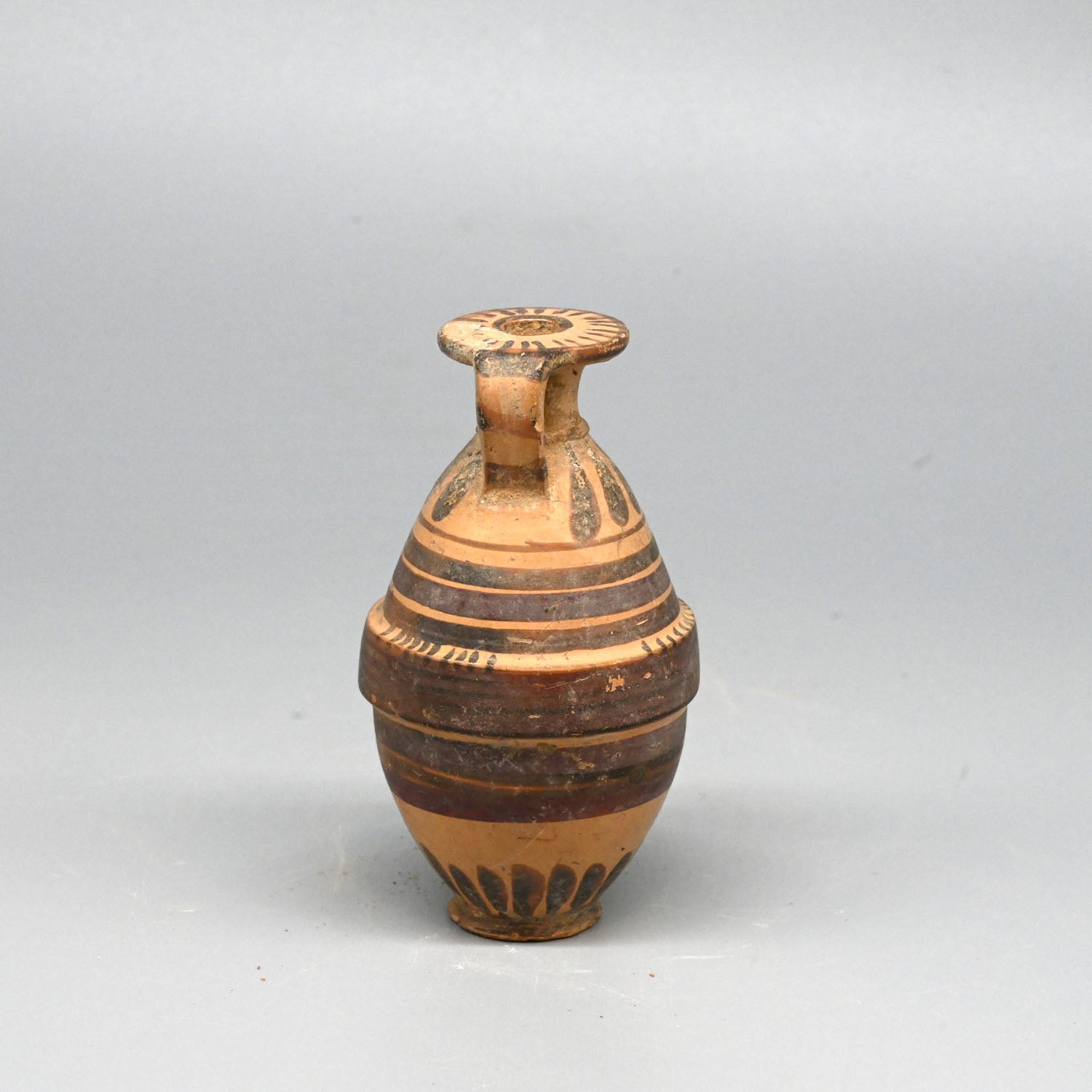 An Etrusco-Corinthian Aryballos, Magna Graecia, ca. 6th century BCE