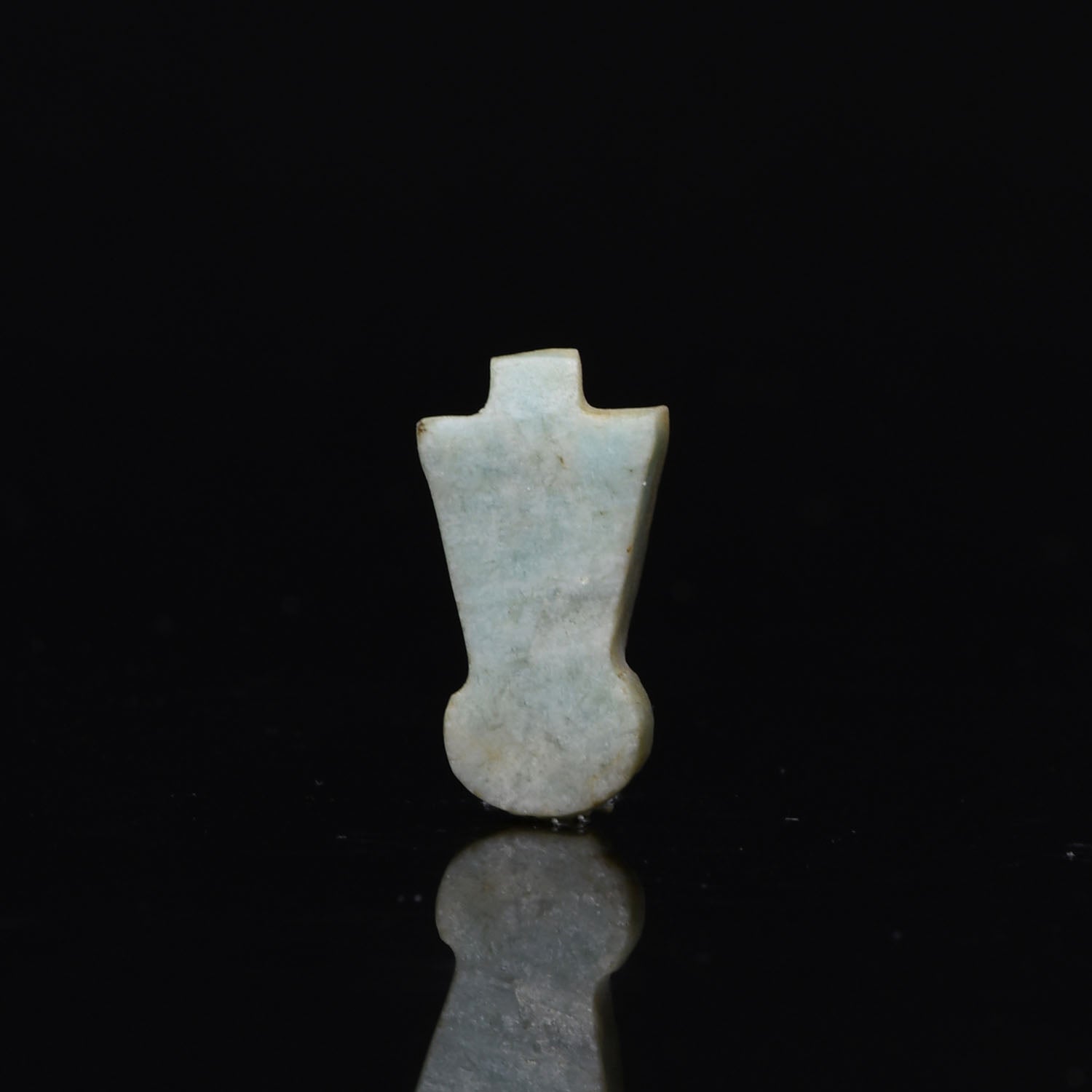 An Egyptian Feldspar Counterpoise Amulet, Late Period, ca. 664 - 332 BCE