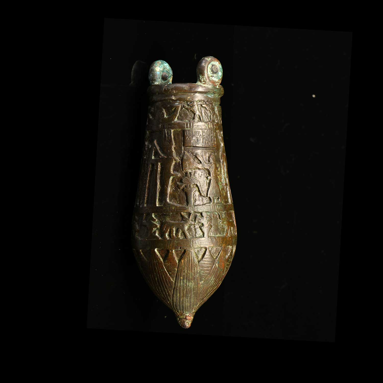 An Egyptian Bronze Situla, 26th Dynasty, ca. 664 - 525 BCE - Sands of Time Ancient Art