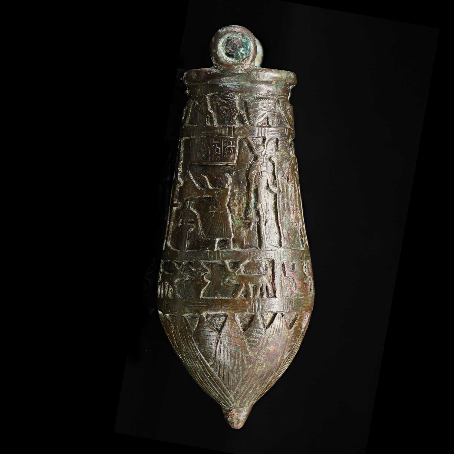 An Egyptian Bronze Situla, 26th Dynasty, ca. 664 - 525 BCE - Sands of Time Ancient Art