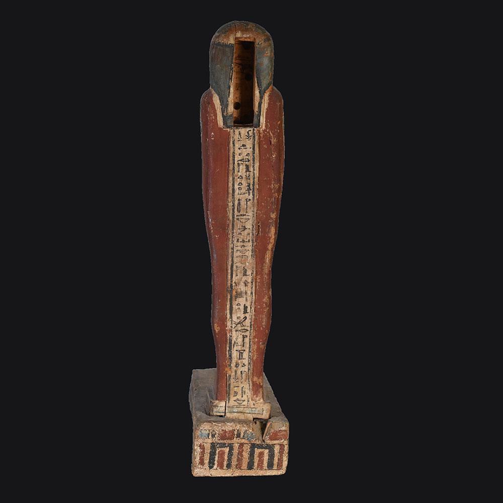 An Egyptian Wood Ptah-Sokar-Osiris, Late - Ptolemaic Period, ca 664 - 30 BCE - Sands of Time Ancient Art