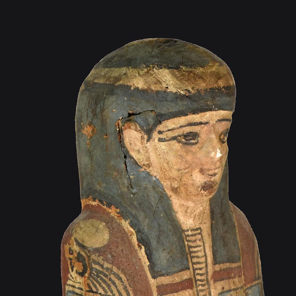 An Egyptian Wood Ptah-Sokar-Osiris, Late - Ptolemaic Period, ca 664 - 30 BCE - Sands of Time Ancient Art