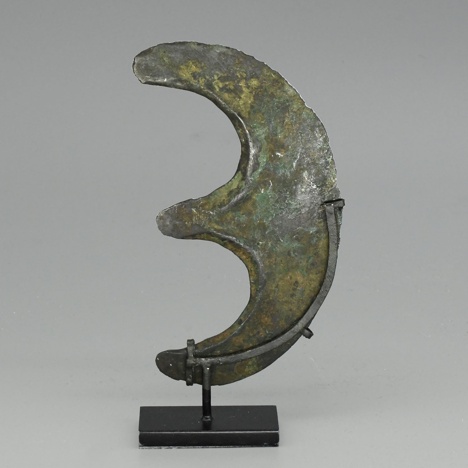 A rare Egyptian Epsilon Copper Battle Axe, Middle Kingdom, Dynasty 11- 12, ca. 2040 - 1786 BCE