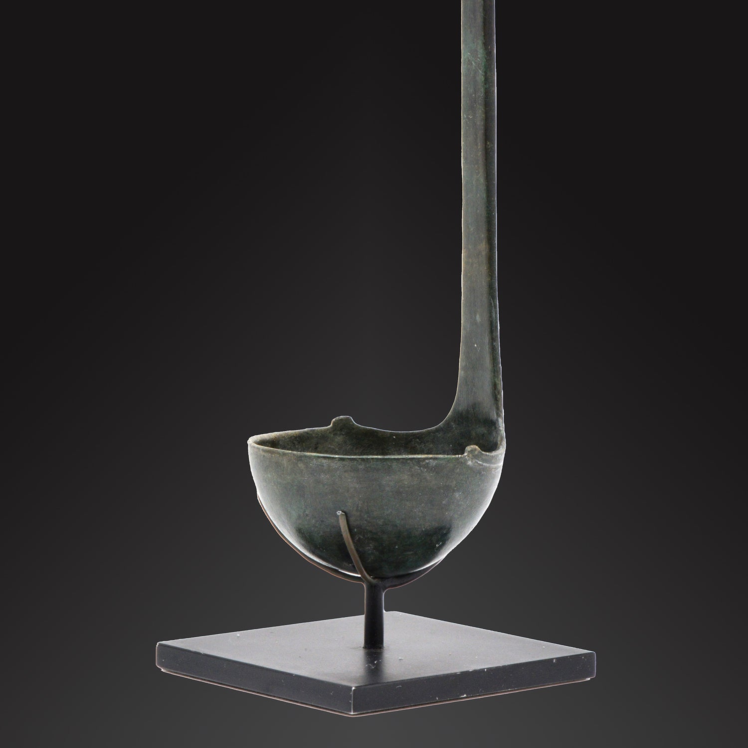 A fine Greco-Roman Bronze Ladle of Pompeian style<br><em>ca. 1st century BCE/CE</em>
