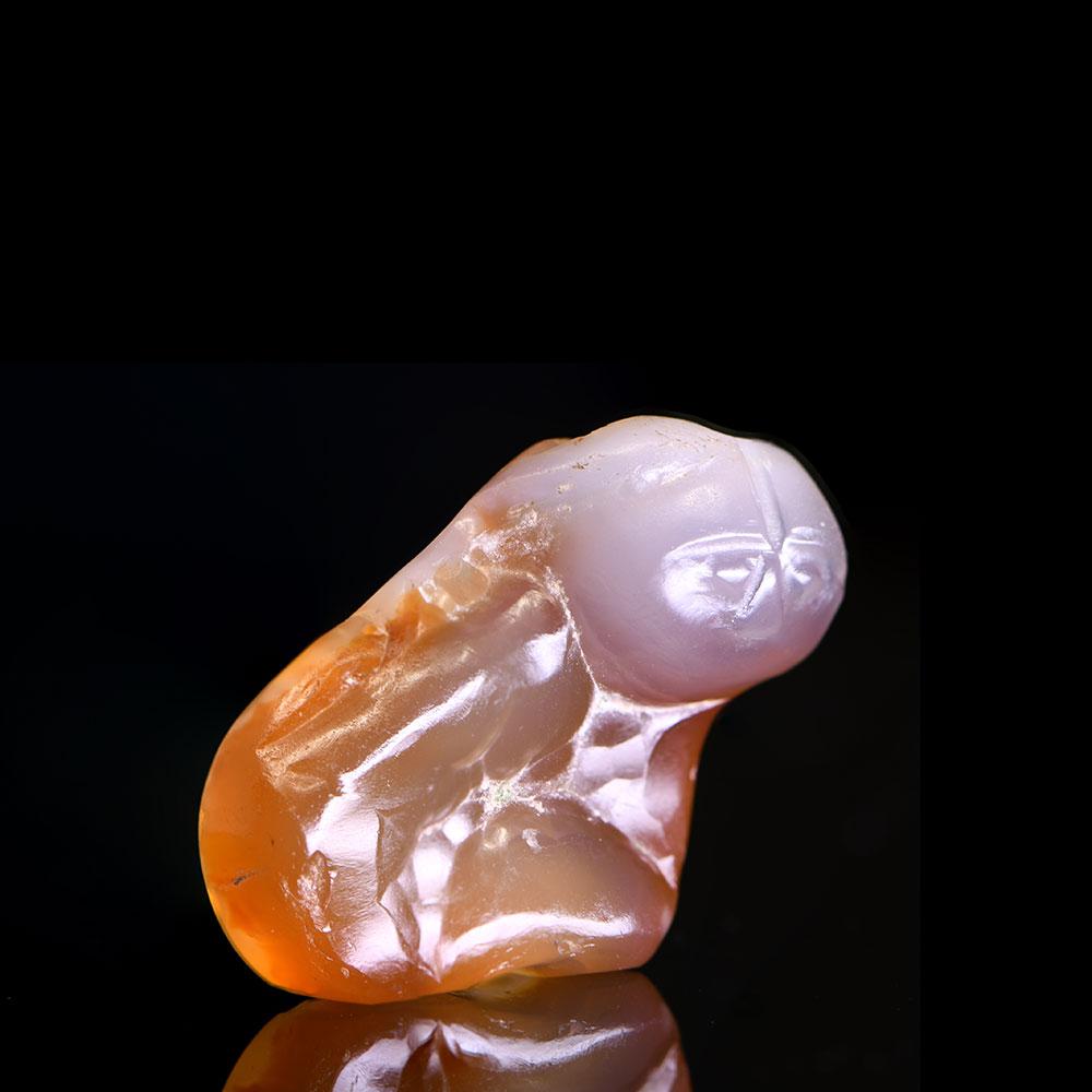 A Near Eastern Carnelian Lion Amulet, Proto-Elamite period, ca. 3100 - 2700 BCE