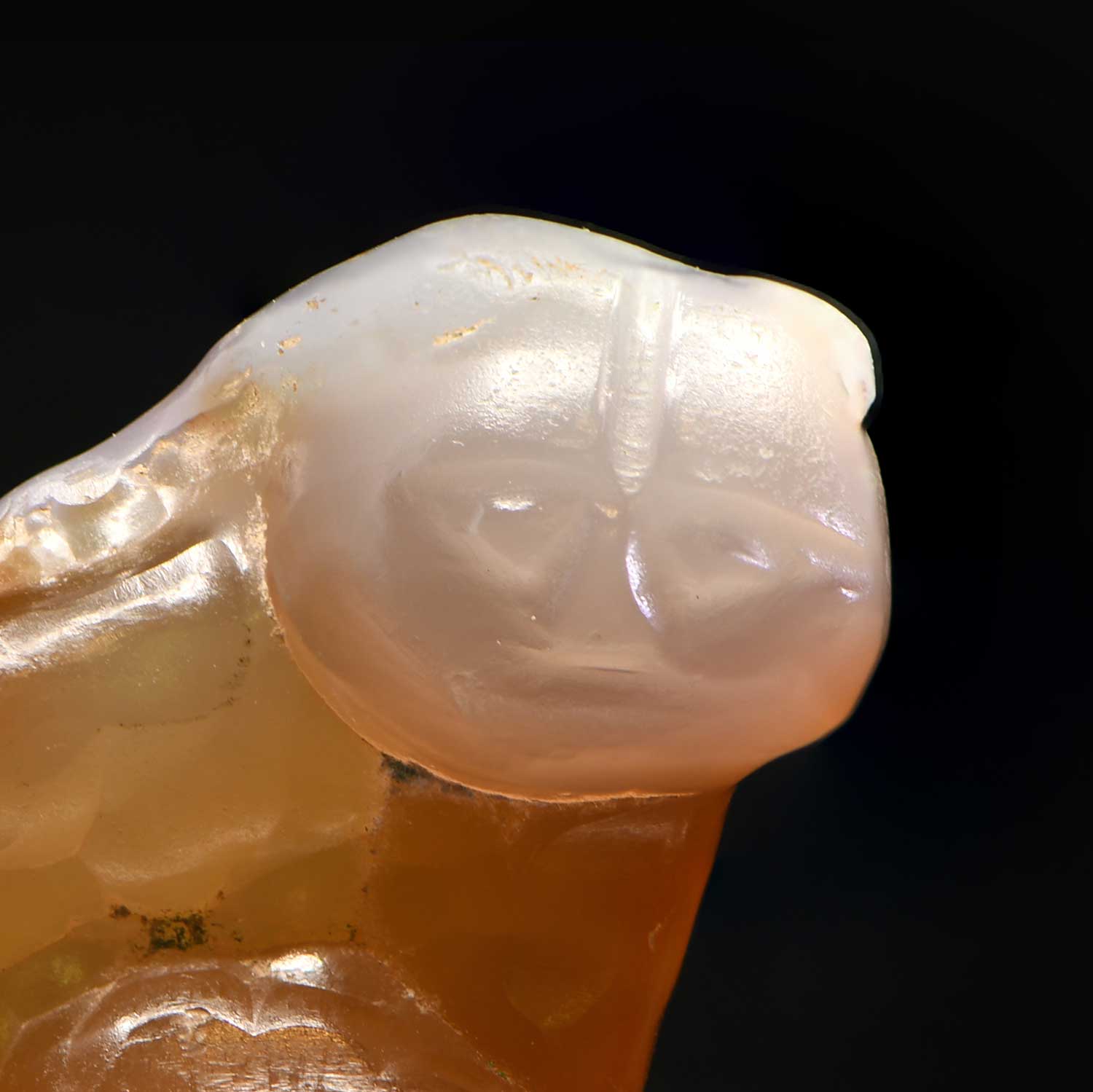 A Near Eastern Carnelian Lion Amulet, Proto-Elamite period, ca. 3100 - 2700 BCE