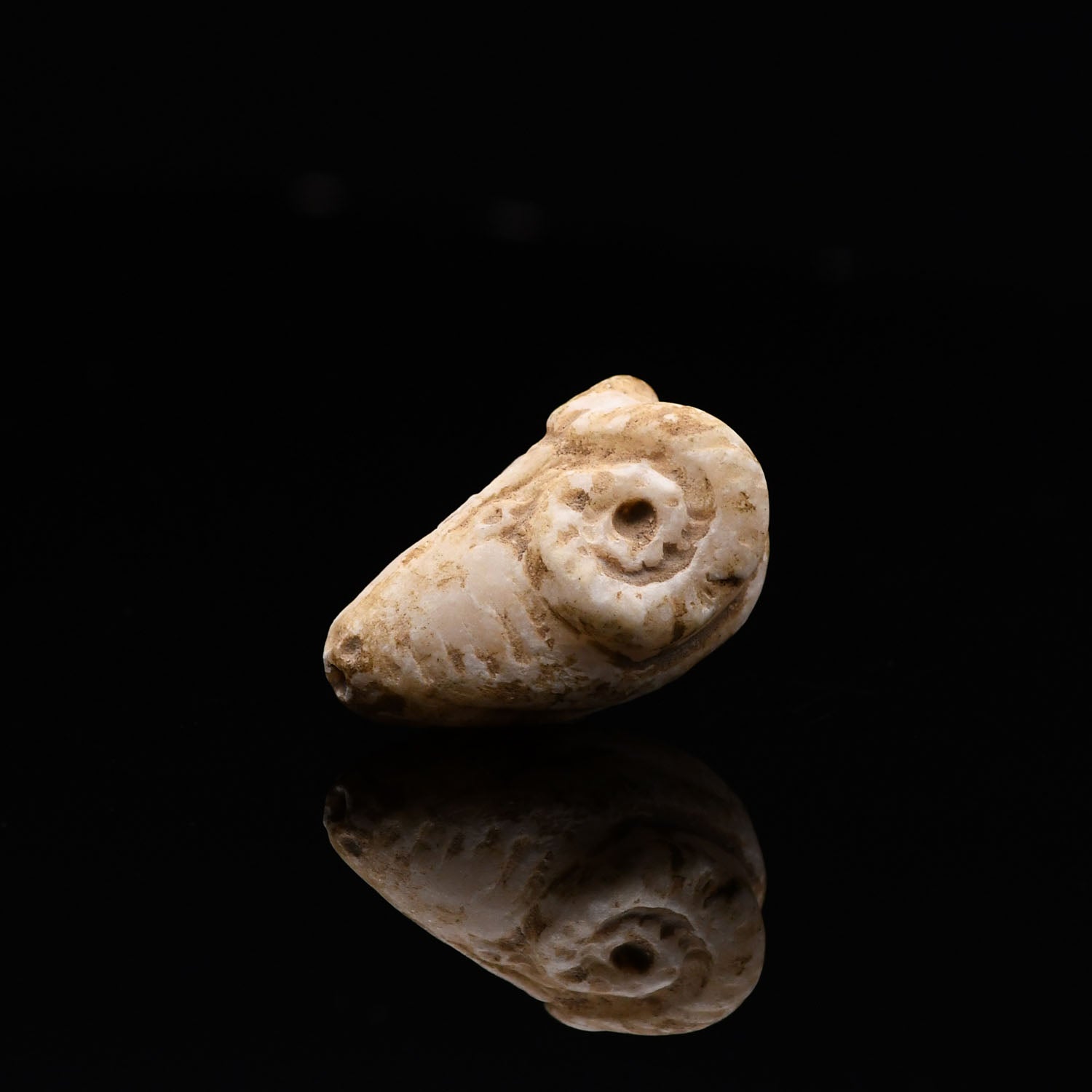 Near Eastern Alabaster Ram's Head Weight, ca. 2nd millennium BCE