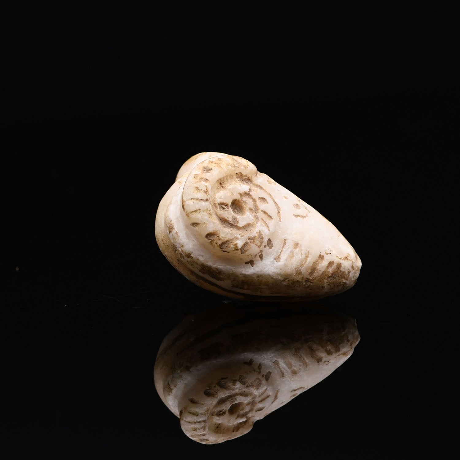 Near Eastern Alabaster Ram's Head Weight, ca. 2nd millennium BCE