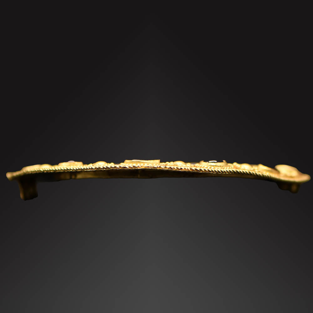 An Important Persian Eye Agate Pectoral, Parthian Period, ca. 1st century BCE - 1st century CE