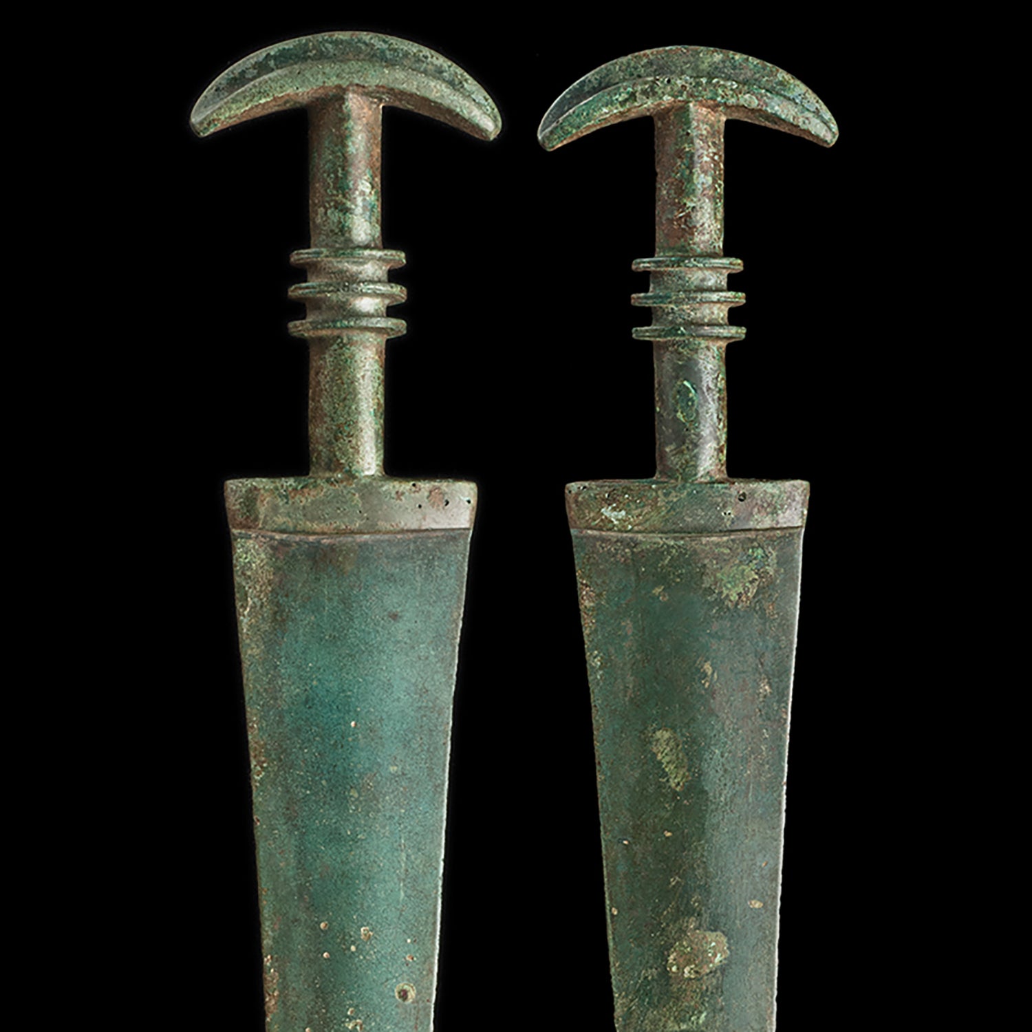 A fine Luristan Bronze Short Sword, ca. 1200 - 800 BCE