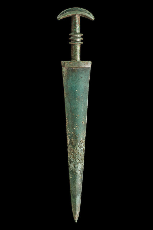 A fine Luristan Bronze Short Sword, ca. 1200 - 800 BCE