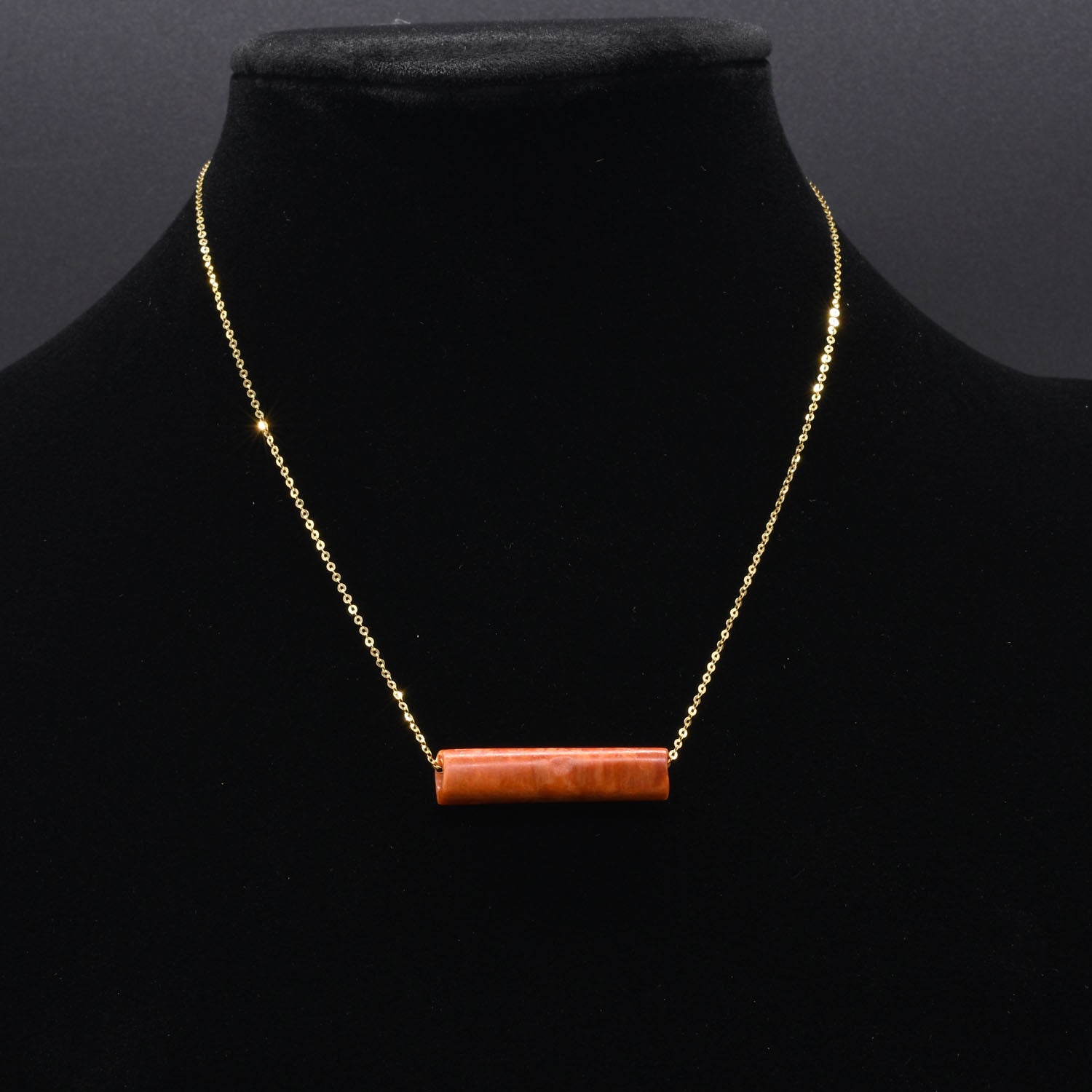 A Pre-Columbian Spondylus Shell Bead Pendant, Peru, ca. 300 - 500 CE