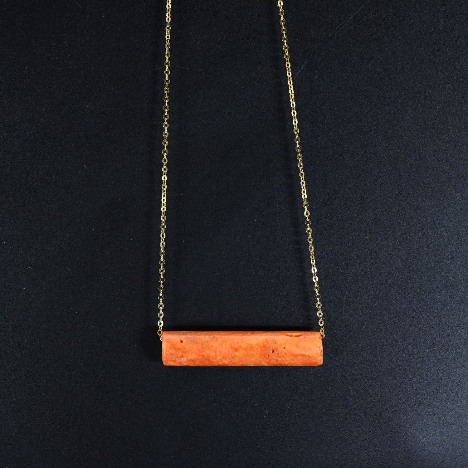 A Pre-Columbian Spondylus Shell Bead Pendant, Peru, ca. 300 - 500 CE