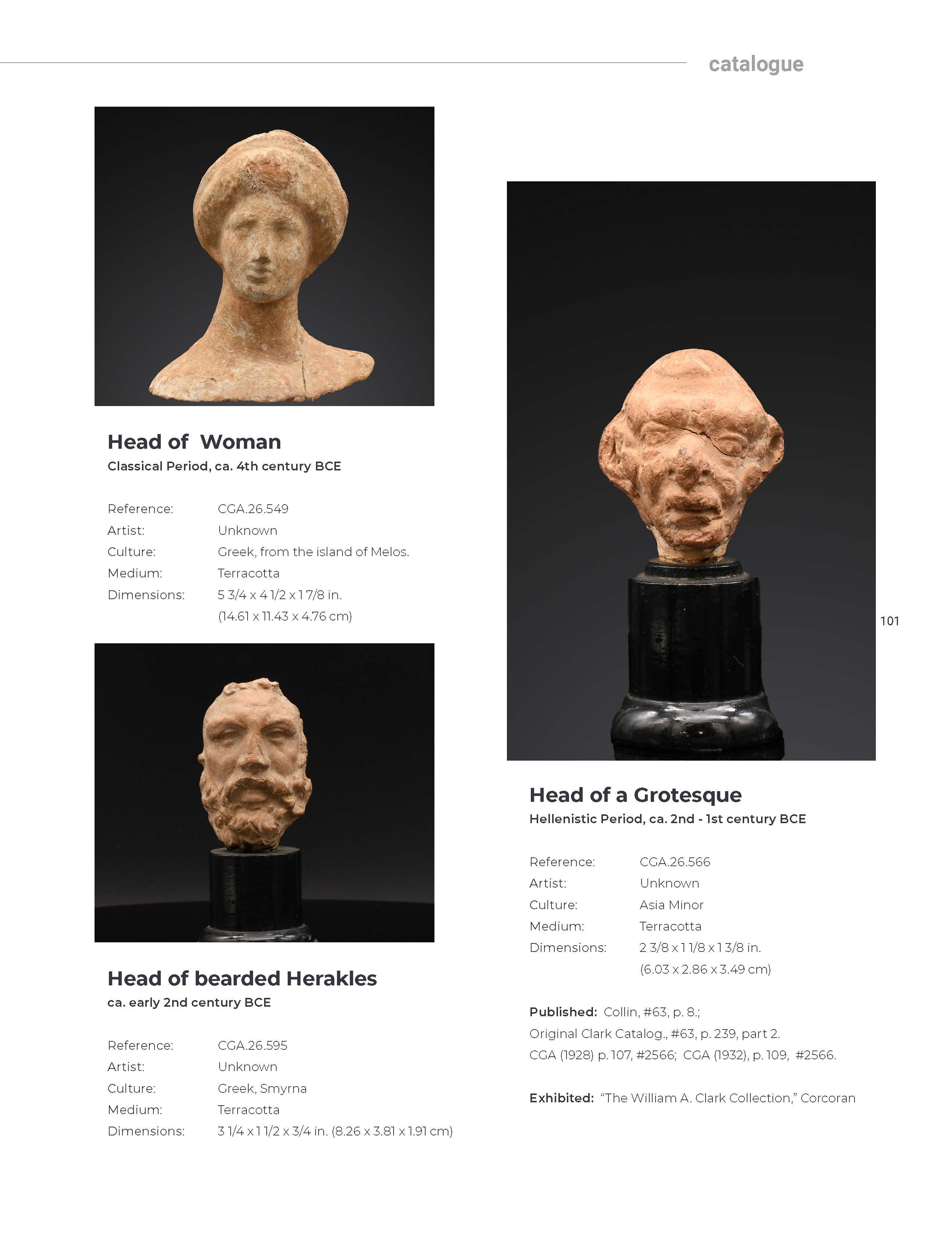 The Senator William A Clark Collection of Ancient Art