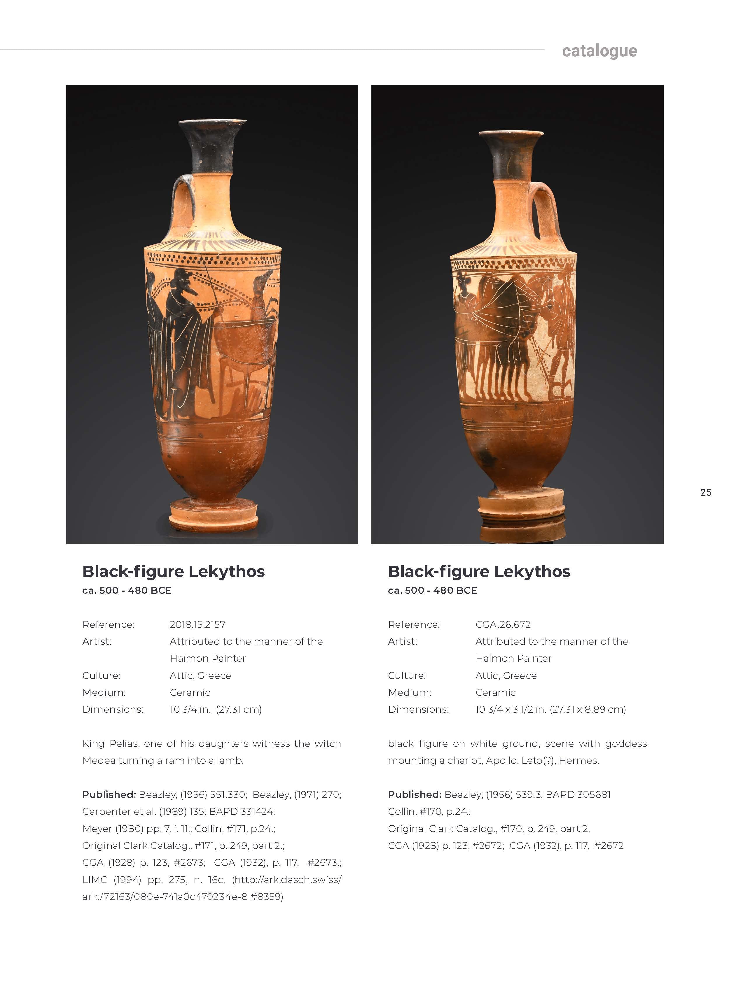 The Senator William A Clark Collection of Ancient Art