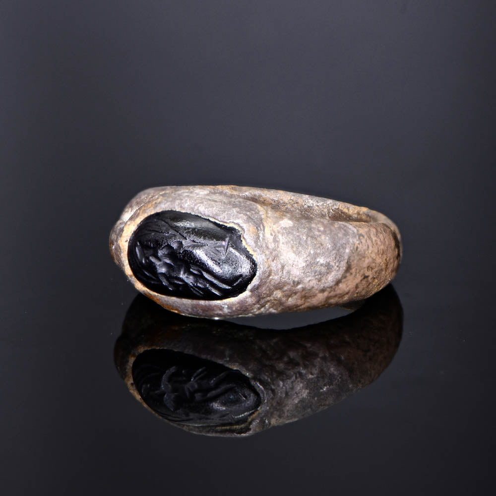 A Late Roman Silver Finger Ring, Late Roman Imperial Period, ca. 3rd - 5th century CE