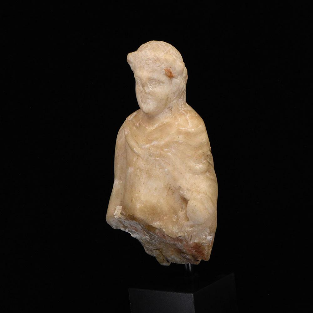 * A Roman Marble Statue of Apollo, Roman Imperial Period, ca. late second century CE - Sands of Time Ancient Art