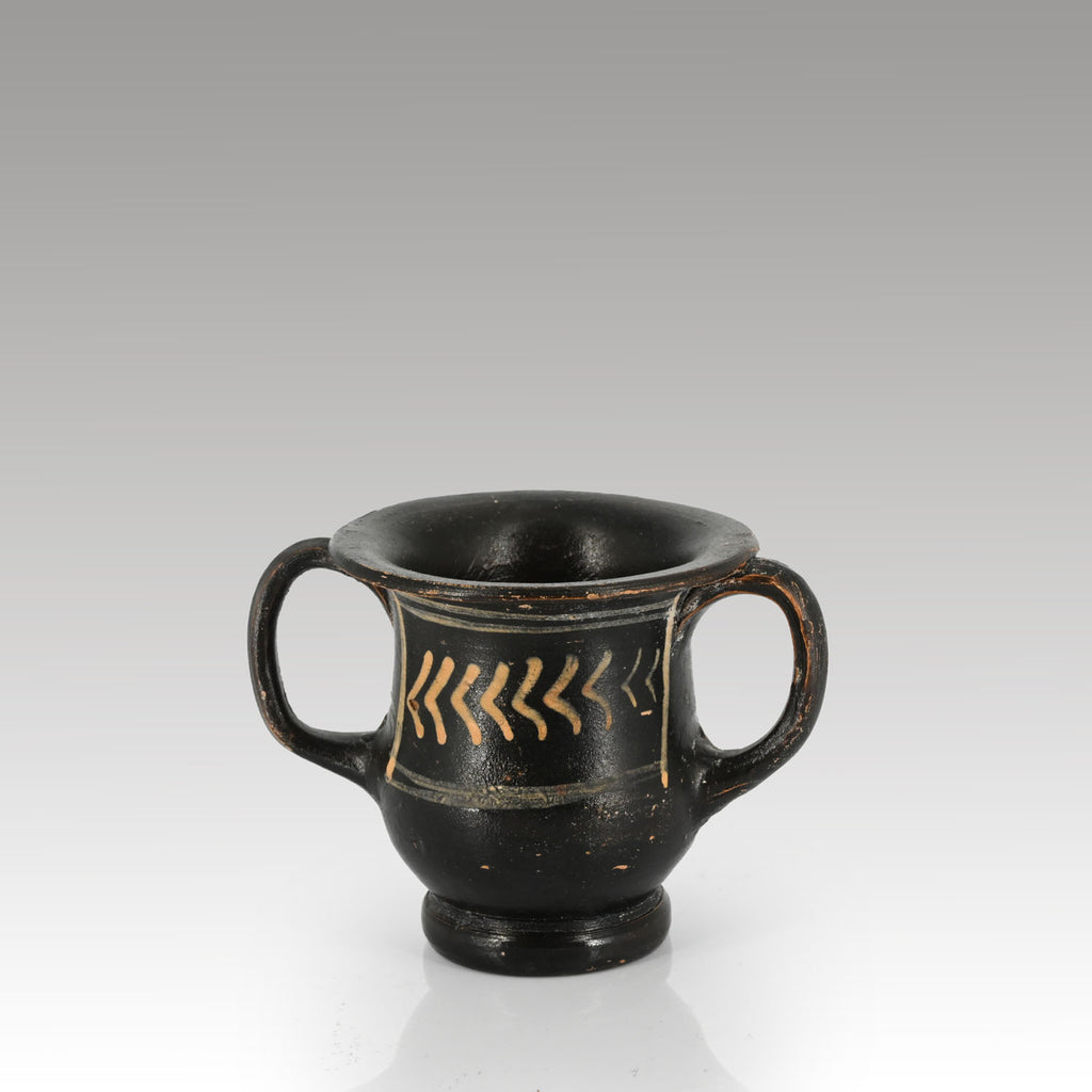 An Apulian Xenonware Miniature Kantharos, ca. 4th century BCE