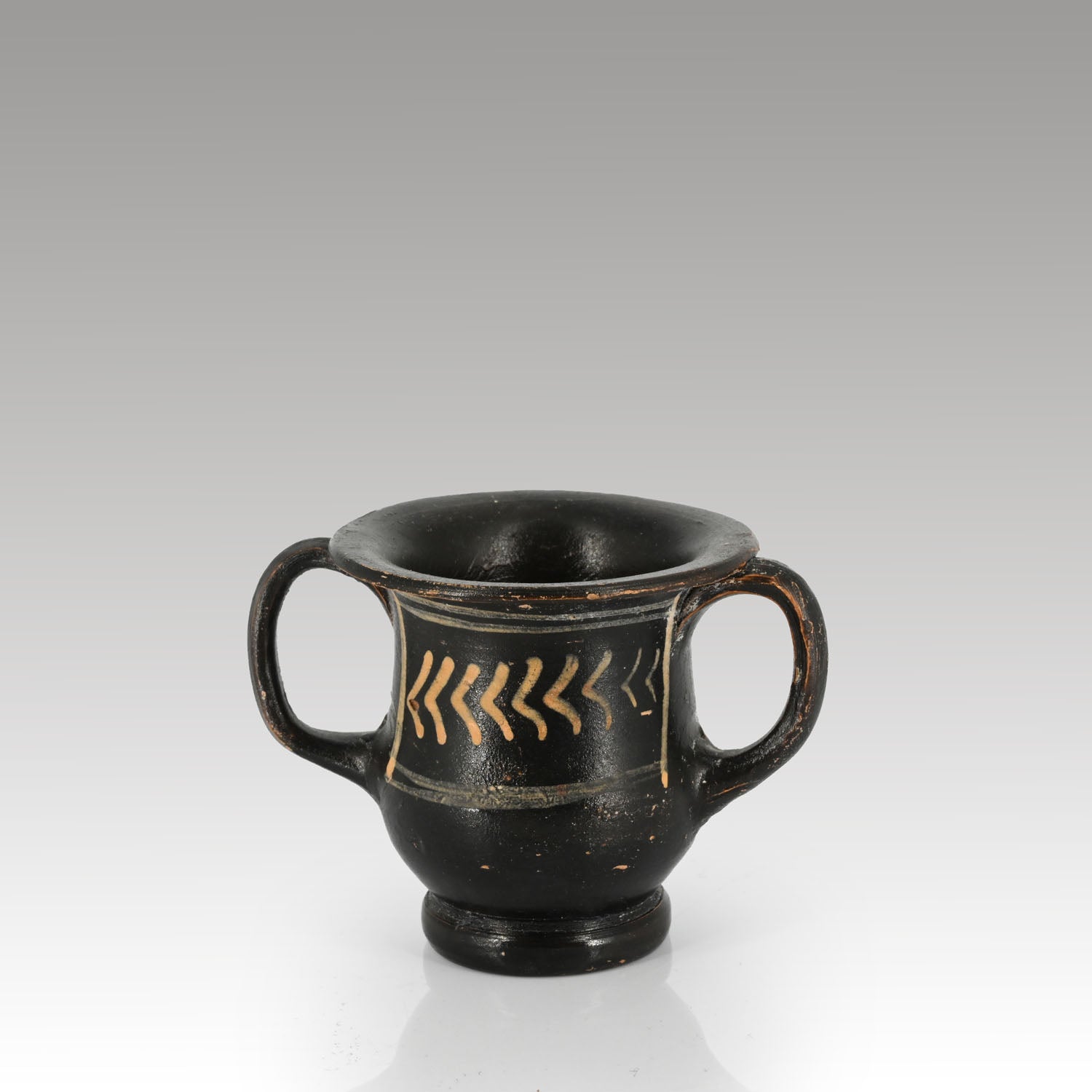 An Apulian Xenonware Miniature Kantharos, ca. 4th century BCE