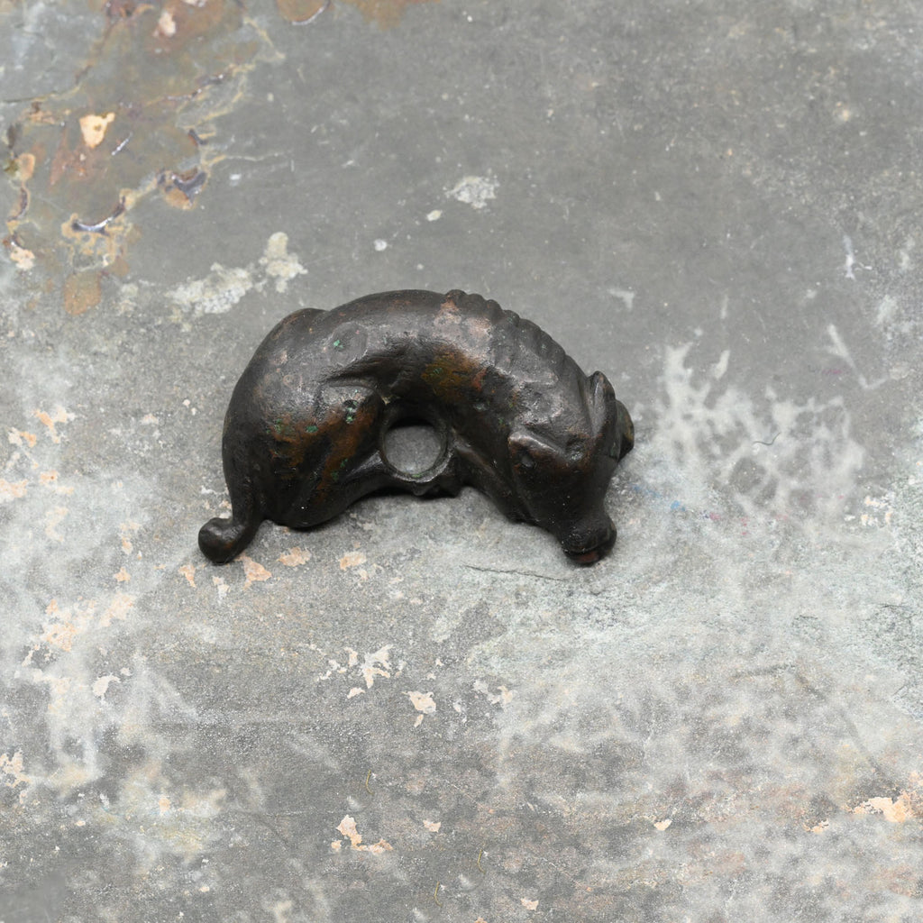 A Gallo-Roman Bronze Dog, Roman Imperial Period, ca. 1st - 3rd century CE