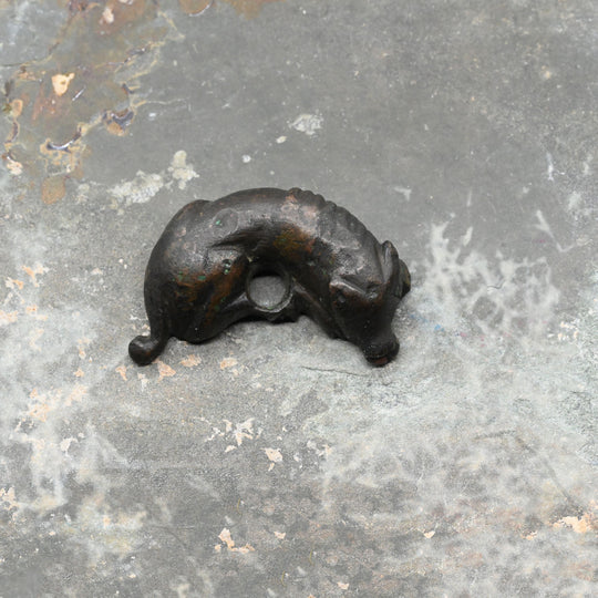 A Gallo-Roman Bronze Dog, Roman Imperial Period, ca. 1st - 3rd century CE