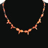 A Roman Carnelian and Garnet Necklace with Amphora Shaped Pendants, Roman Imperial Period, ca. 2nd - 3rd century CE