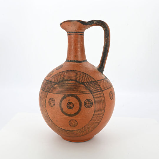 Cypriot Black on Red Ware Oinochoe, Iron Age, ca. 750 - 600 BCE