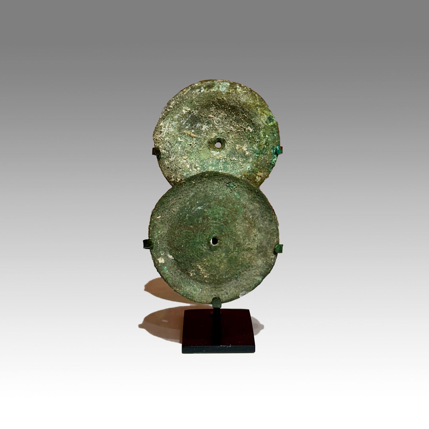 A pair of Israelite Bronze Cymbals, ca. 930 BCE