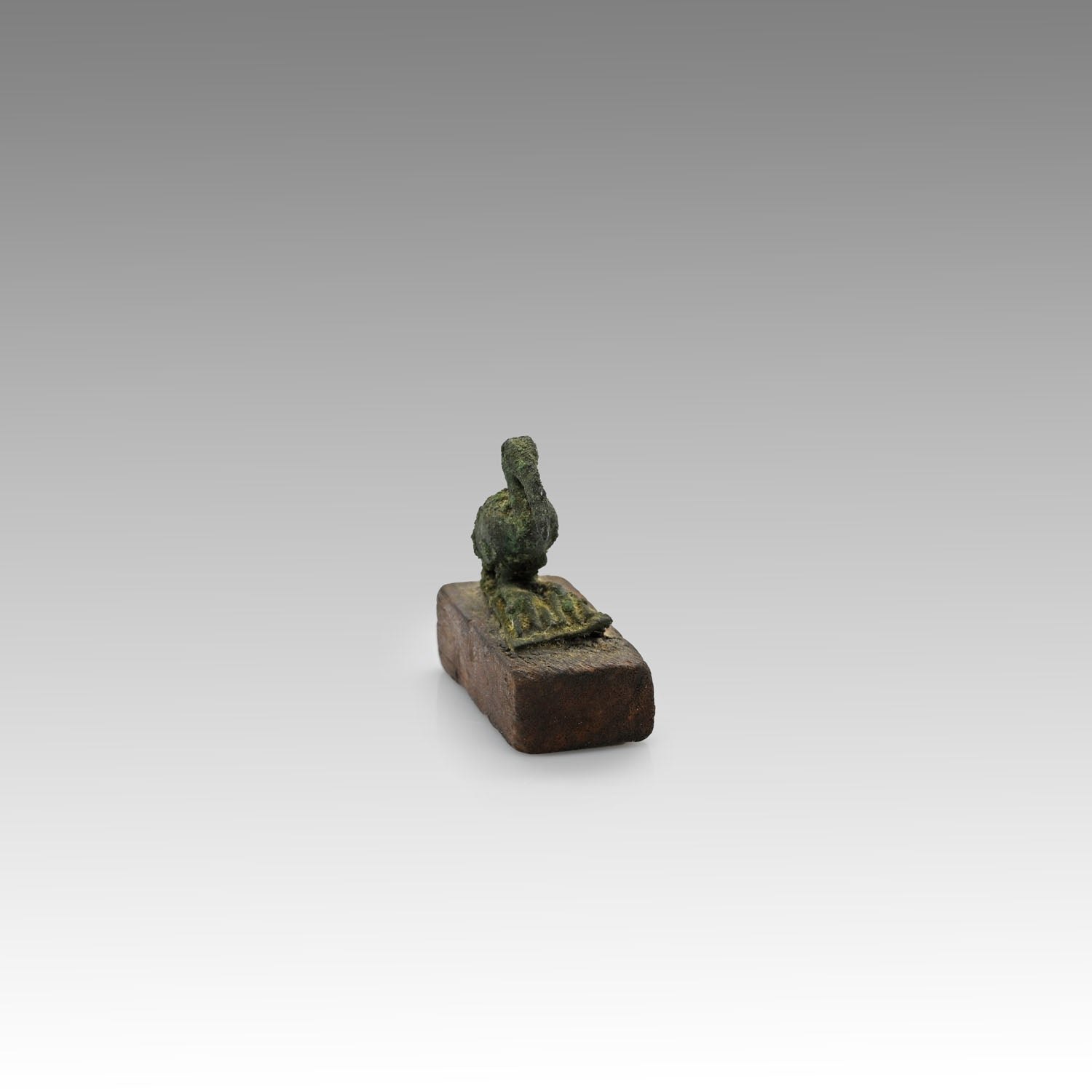 An Egyptian Bronze Ibis, Late Period, ca. 664 - 332 BCE
