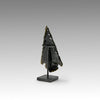 An impressive Aztec Knapped Obsidian Spear Blade, ca. 1400 - 1528 CE