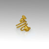 A Published Egypto-Roman Gold Spiral Snake Ring with Isis and Ptah Terminals, Roman Imperial Period, ca. 1st century CE