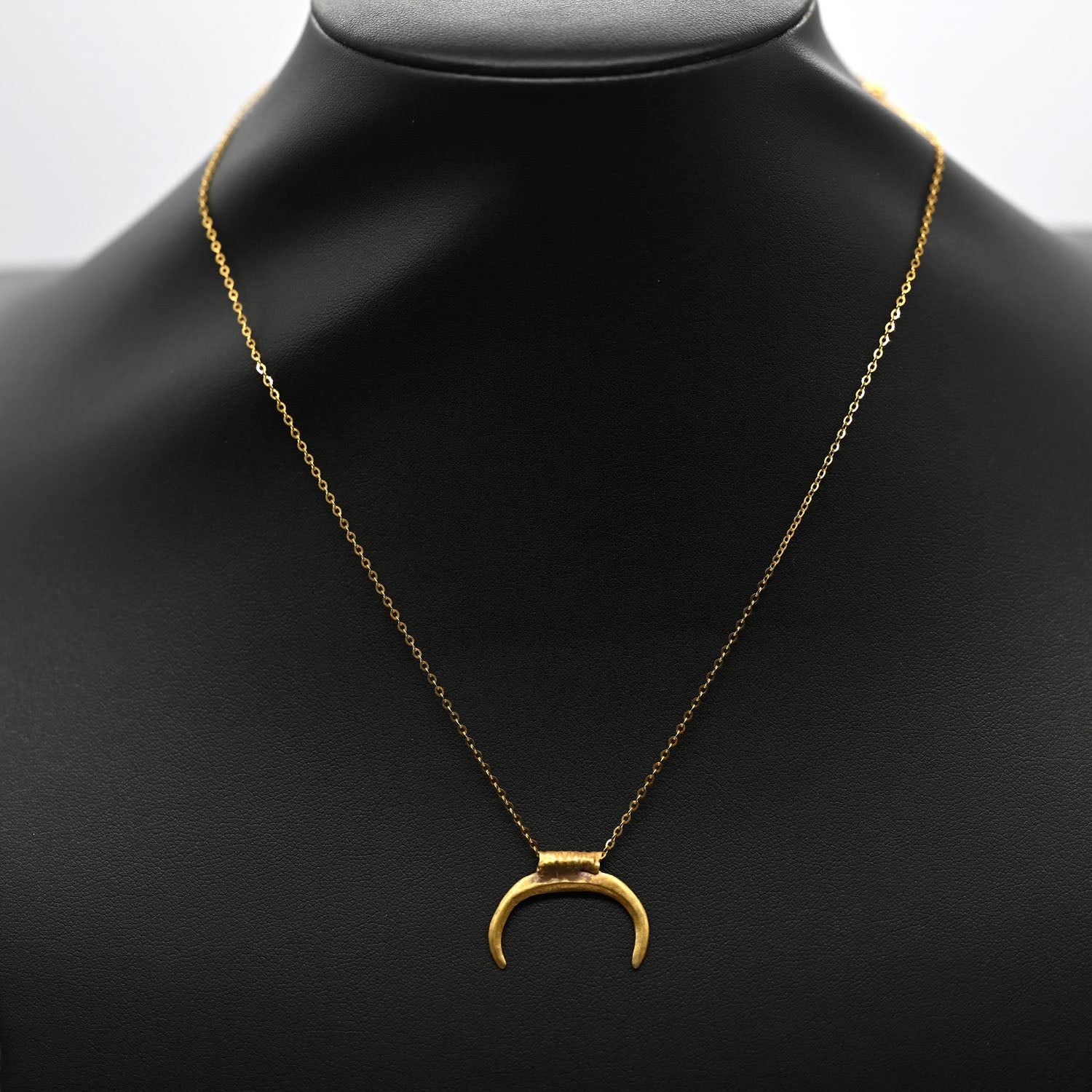 A Roman Gold Luna Pendant, Roman Imperial Period, 1st - 3rd century CE