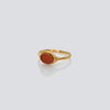 Roman carnelian intaglio ring, Roman Imperial Period, ca. 1st - 2nd century CE