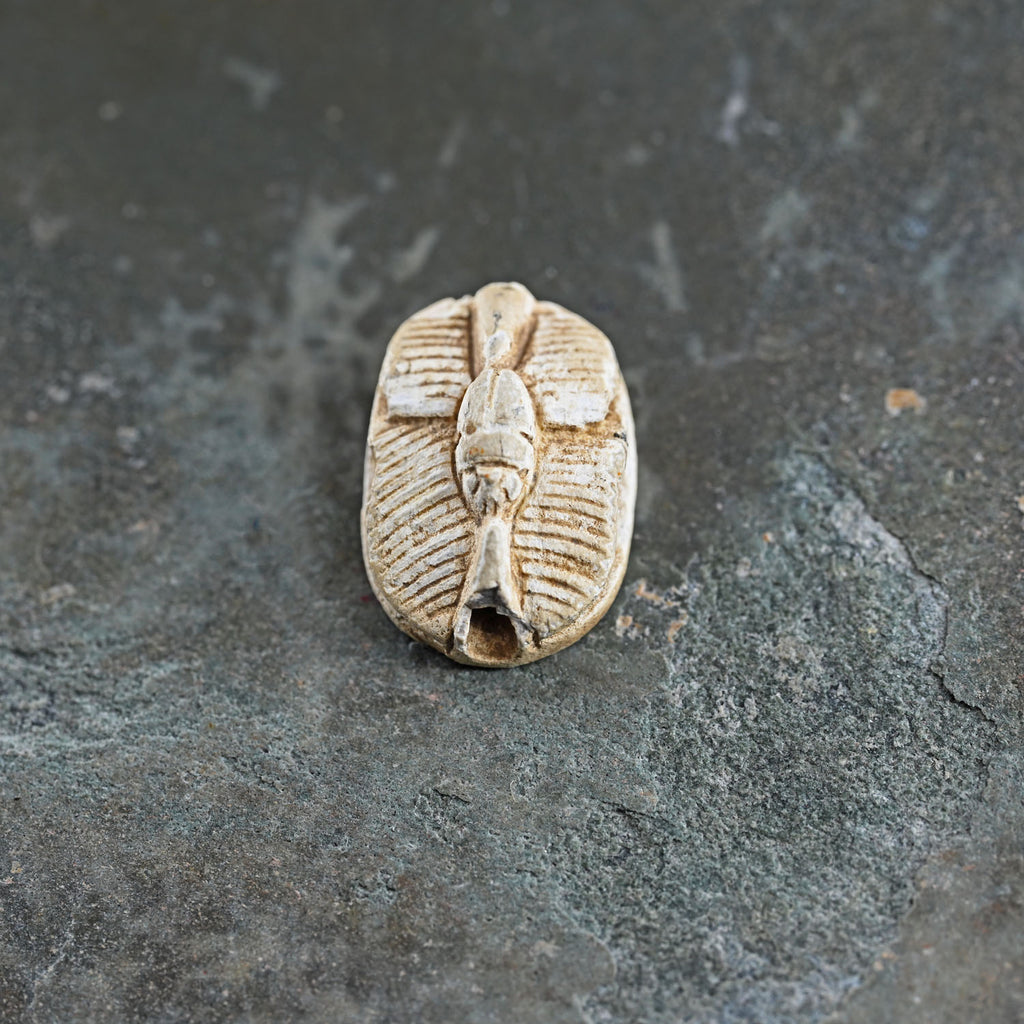 An Egyptian Steatite Design Scarab, Hyksos Period, ca. 1759 - 1539 BCE