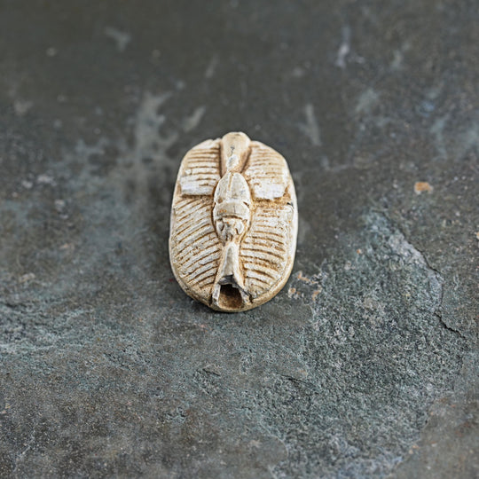 An Egyptian Steatite Design Scarab, Hyksos Period, ca. 1759 - 1539 BCE