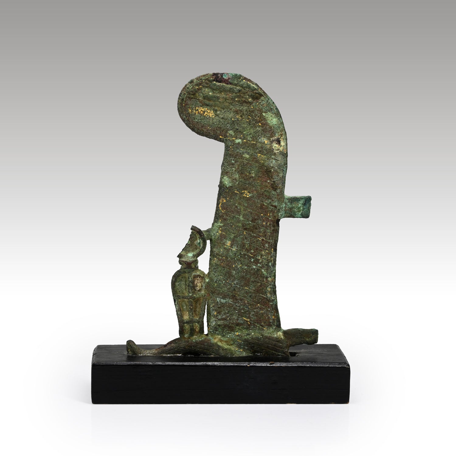 A large Egyptian Atef Crown Feather Element, 25th Dynasty