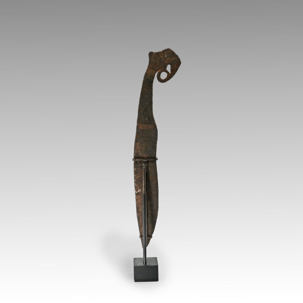 Viking Period Iron Dagger , ca. 9th - 11th century CE