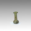 A miniature Roman Green Glass vial, ca. 1st - 3rd century CE