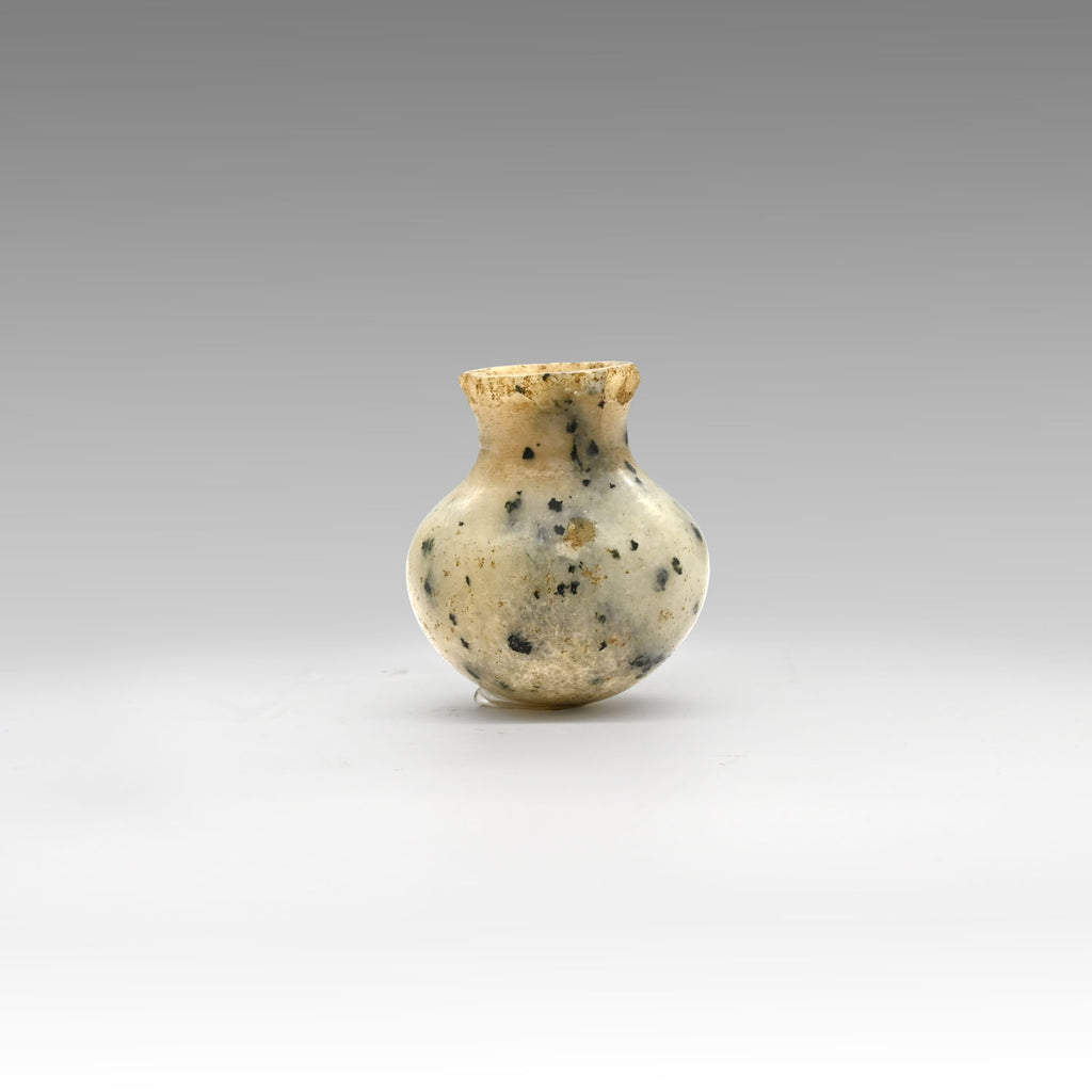 An Egyptian Miniature Gneiss Votive Vessel, Old Kingdom, ca. 2730 - 2544 BCE